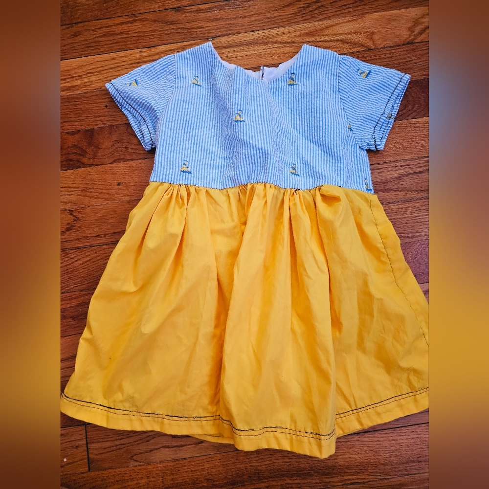 3t sailboat dress